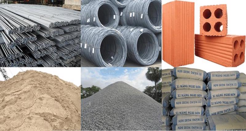 Vật liệu xây dựng bao gồm những gì?