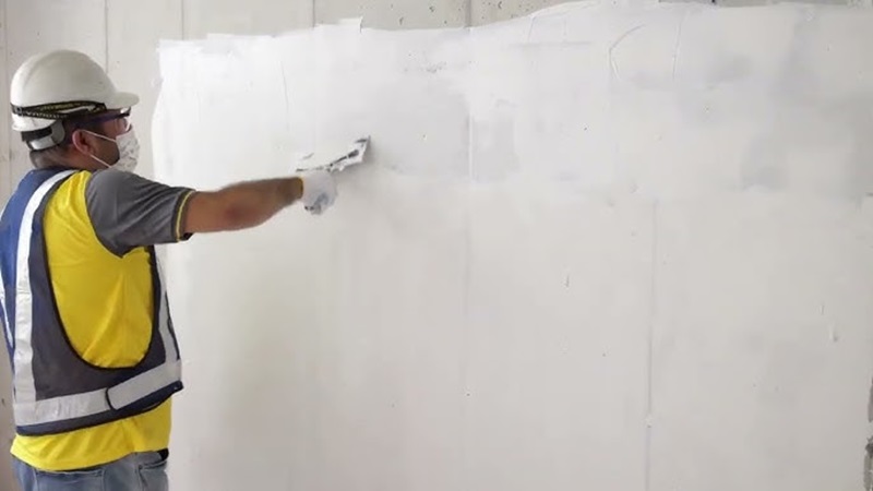 Lưu ý kỹ thuật khi thi công skimcoat