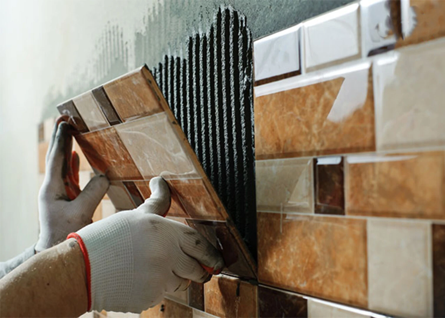 Cách thi công ốp lát gạch mặt tiền hiệu quả